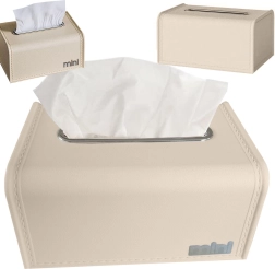 Servetėlių dėžutė su metaline spyruokle