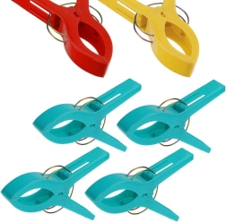 Segtukai paplūdimio rankšluosčiui, 4 vnt. rinkinys