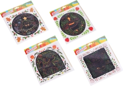 Išbraižomas paveikslėlis 20x20 cm