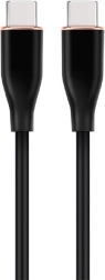 USB‑C į USB‑C kabelis 1,5 m juodas