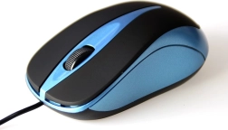 Optical Mouse Media-Tech PLANO Black-Blue