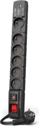 Surge Protector Acar S6 USB A+C 1.5 m