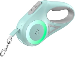 Automatinis LED pavadėlis augintiniams - Žalias, 3 m