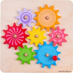 Bigjigs Toys spalvingi krumpliaračiai vaikams