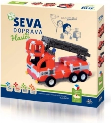 Seva Transportas – gaisrininkai, konstruktorius 545 detalių