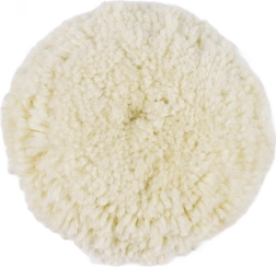 Polishing faux sheepskin pad for Velcro Ruhhy 130 mm - 1 piece