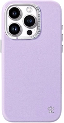 Žvaigždėtas Joyroom dėklas, skirtas iPhone 15 Pro, violetinis