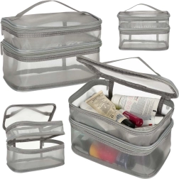 Pilka kelioninė kosmetinė