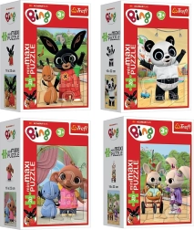 Mini maxi dėlionė 20 dalių BING – draugai, 4 motyvai