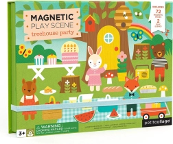 Petit Collage magnetinis gyvūnėlių namo teatras