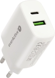 USB/USB-C įkroviklis 25 W baltas