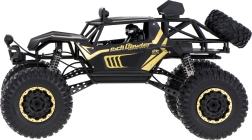 RC bekelinis automobilis Rock Crawler 1:8 su metaliniu kėbulu, 51 cm – Černá