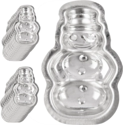 Set of Steel Cookie Molds – Snowman, 20 pcs