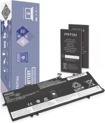 MITSU battery for Lenovo ThinkPad X1 Yoga 4/5 and ThinkPad X1 Carbon 7/8 (51 Wh, 15.36 V)
