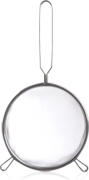 Stainless steel kitchen strainer with handle 16 cm