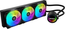 GENESIS Hydria 360 ARGB CPU Liquid Cooling, Black