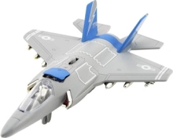 Plastinis naikintuvas su efektais vaikams