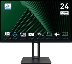 Monitor 23.8" MSI PRO MP245PG LED, Full HD, 100 Hz, black