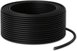 Tinklo pleistro kabelis UTP CAT6 50 m juodas