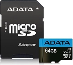 ADATA Premier MicroSDXC 64GB atminties kortelė
