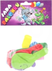 Pripučiam i balionai su šypsenėlių atspaudu – 9 vnt.