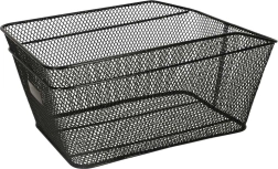 Metal bicycle basket for carrier black 25kg