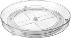 Sukamasis 27 cm skaidraus plastiko organizatorius