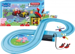 Carrera First Peppa Pig automobilių trasa 2,4 m
