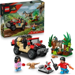LEGO Jurassic World 76972 Pabėgimas nuo raptoriaus visureigyje