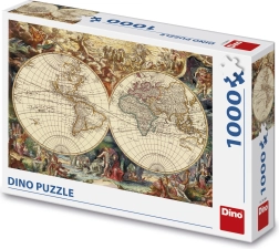 DINO dėlionė „Istorinis žemėlapis“, 1000 detalių