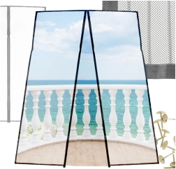 Magnetinis tinklelis nuo vabzdžių durims 100 × 210 cm