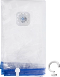 Vacuum hanging bag for clothing and bedding 70 × 104 cm