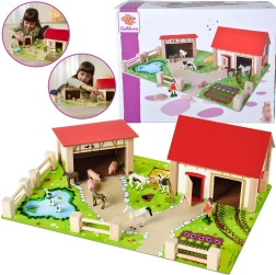 Eichhorn didelis medinis ūkis su figūrėlėmis, 25 dalys