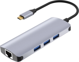 USB/LAN HUB docking station IUH3RJ4K