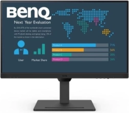 27″ BENQ office monitor with QHD IPS, 75 Hz, 5 ms, HDMI and USB‑C