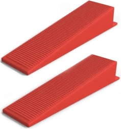 Set of 100 Leveling Wedges for Tiling
