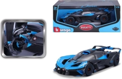 Metalinio automobilio modelis 1:18 BUGATTI Bolide mėlyna–juoda