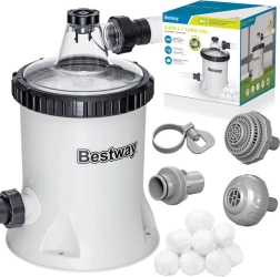Bestway baseino filtravimo siurblys 5678 l/h su Polysphere filtravimo kamuoliukais