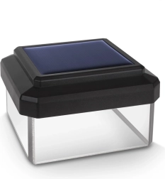 Saulės LED lempa stulpeliui su kupolo formos gaubtu Greenblue GB125