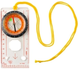 Kompasas žemėlapių skaitymui