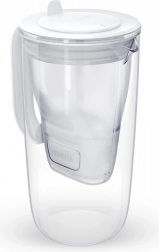 Stiklinis filtravimo ąsotis 2,5 l pilkas BRITA Glass su MAXTRA PRO Pure Performance filtru