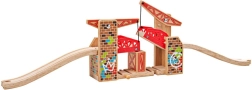 Bigjigs Rail Dvigubas pakeliamas tiltas „Graffiti“
