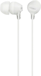 Ausinės Sony MDR-EX15AP su mikrofonu, baltos