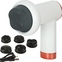 Belaidė 5‑in‑1 masažinė pistoleto tipo priemonė nuo celiulito ir kūno stangrinimui