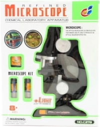 Battery-powered microscope