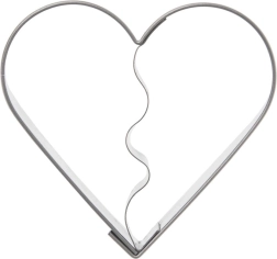 Orion Stainless Steel Heart Cookie Cutter 5.5 cm