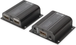 HDMI ilgintuvas per tinklo kabelį iki 50 m, 1080p 60 Hz, EDID, HDMI Loop Out, IR, PoC