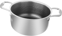 Nerūdijančio plieno puodas COOKCELL 26 cm, 7 l su nelimpančia danga