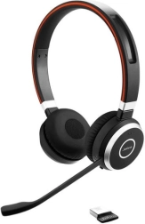 JABRA Evolve 65 MS Stereo belaidė ausinių su mikrofonu sistema su USB adapteriu