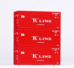 3 vnt. 20 ft K-Line konteinerių rinkinys